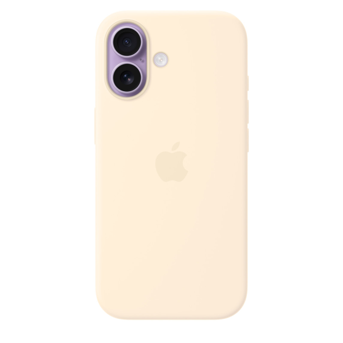 Apple iPhone 17 Silicone Case with MagSafe - Vanilla (SEASONAL) [5]