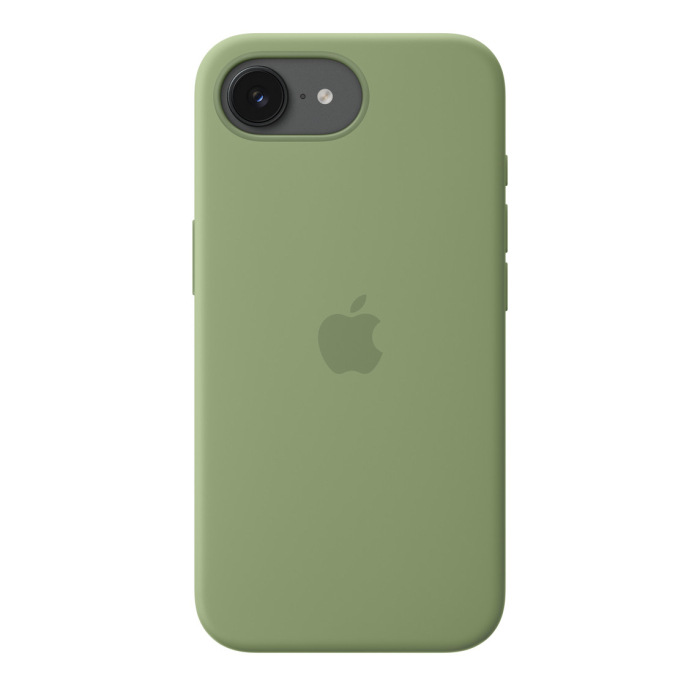 Apple iPhone 17e Silicone Case with MagSafe - Light Moss [4]