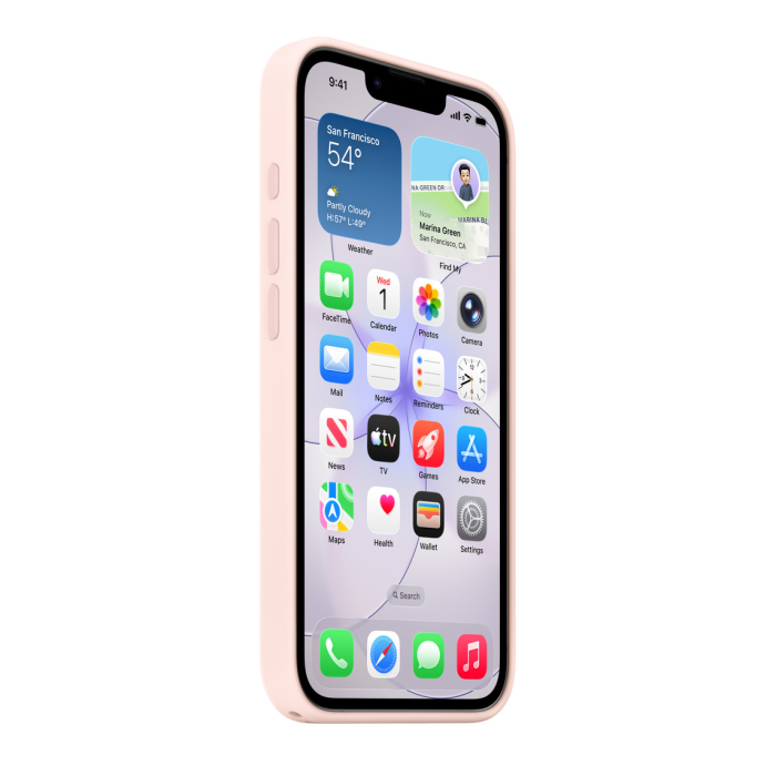 Apple iPhone 17e Silicone Case with MagSafe - Soft Pink [4]
