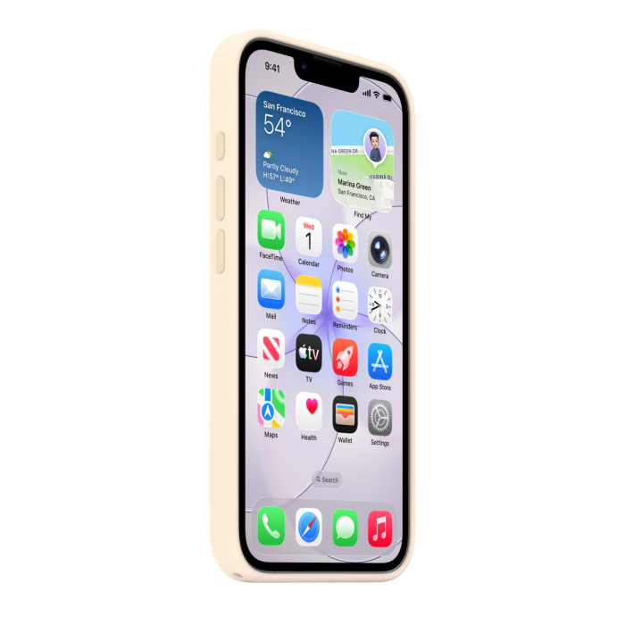 Apple iPhone 17e Silicone Case with MagSafe - Vanilla [3]