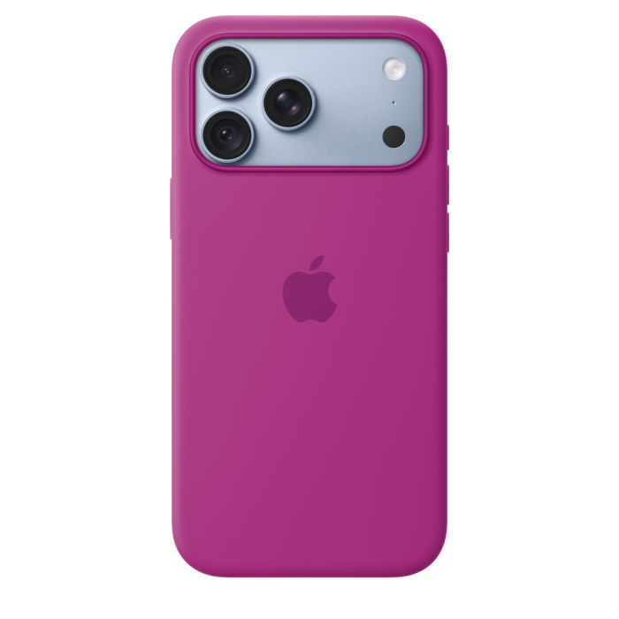 Apple iPhone 18 Pro Max Silicone Case with MagSafe - Magenta [2]