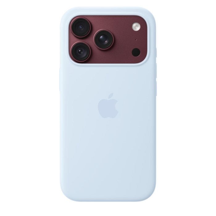 Apple iPhone 18 Pro Silicone Case with MagSafe - Crisp Blue [4]