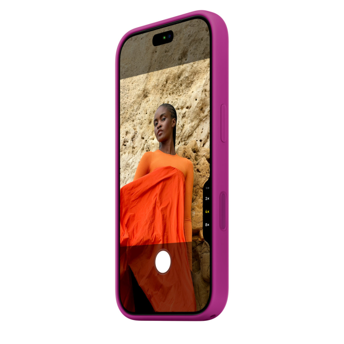 Apple iPhone 18 Pro Silicone Case with MagSafe - Magenta [3]