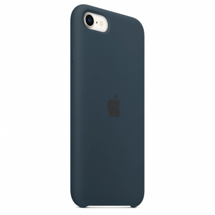 Apple iPhone SE3 Silicone Case - Abyss Blue [4]