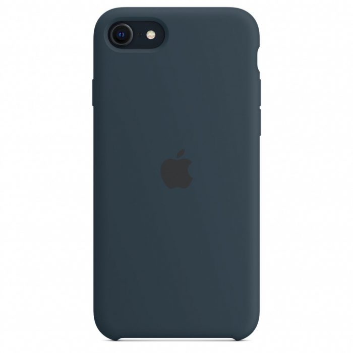 Apple iPhone SE3 Silicone Case - Abyss Blue [2]