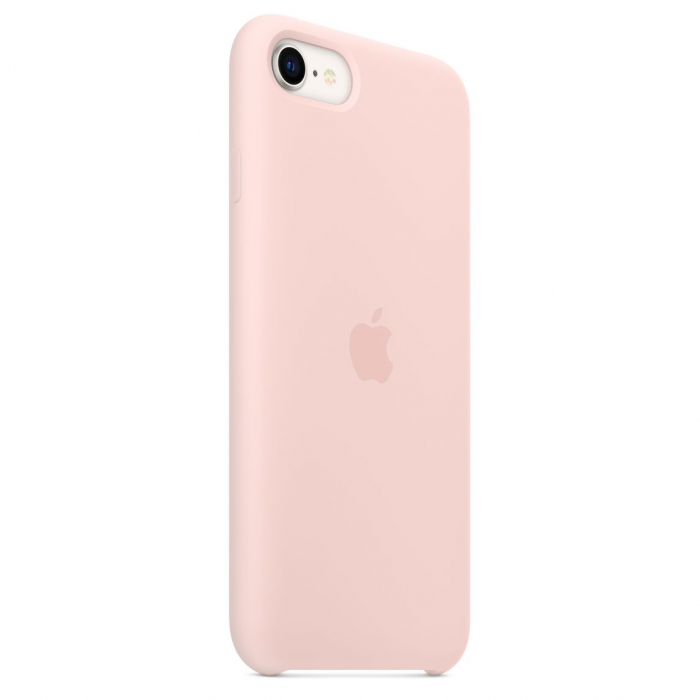 Apple iPhone SE3 Silicone Case - Chalk Pink [4]