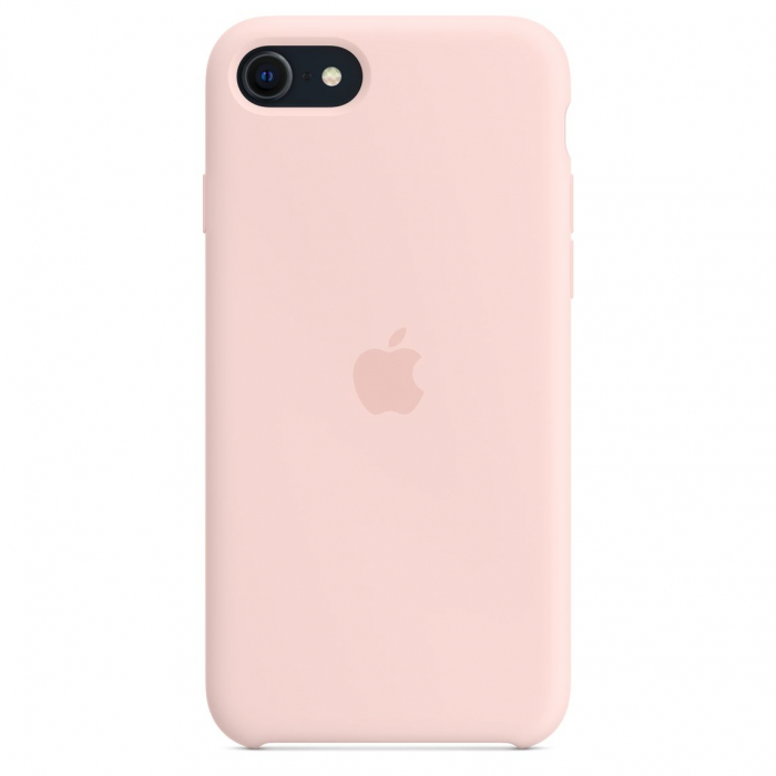 Apple iPhone SE3 Silicone Case - Chalk Pink [2]