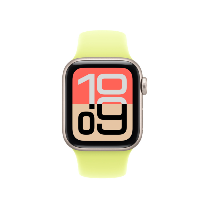 Apple Watch 40mm Band:  Neon Yellow Sport Band - S/M - SEASONAL [2]