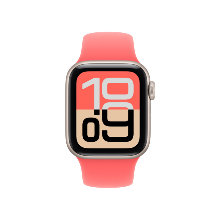 Apple Watch 40mm Sport Band: Bright Guava Sport Band - M/L (SEASONAL) [2]