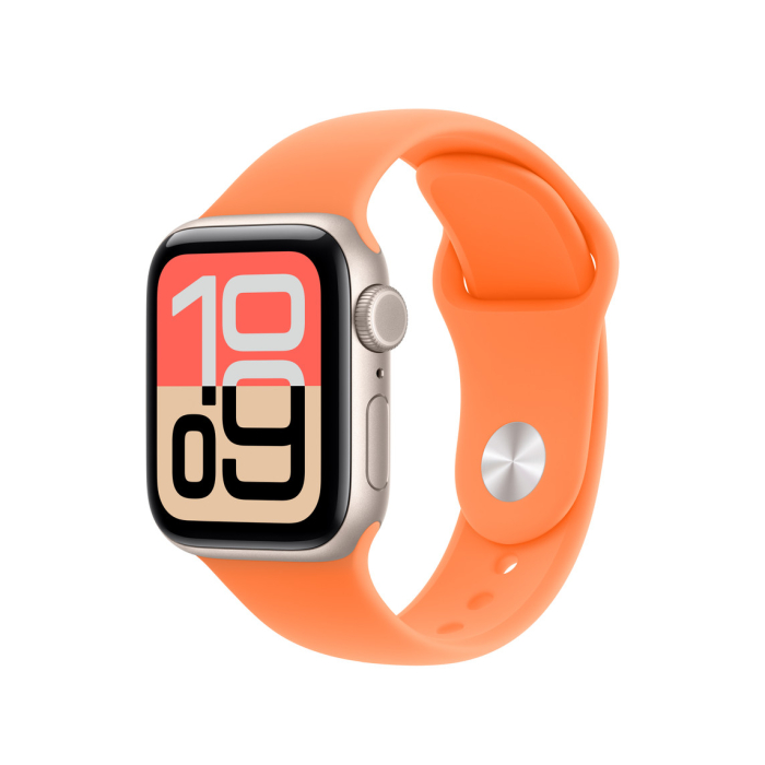 Apple Watch 40mm Sport Band: Clementine Sport Band - S/M (SEASONAL) [2]