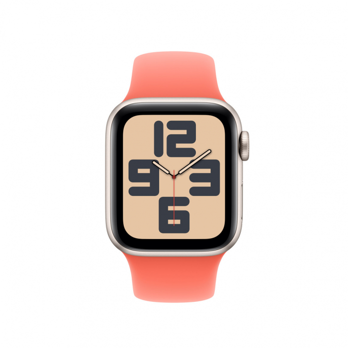 Apple Watch 40mm Sport Band: Tangerine Sport Band - S/M (SEASONAL) [2]