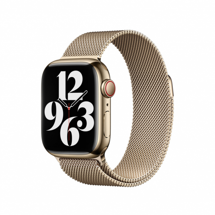 Apple Watch 41mm Band: Gold Milanese Loop [2]