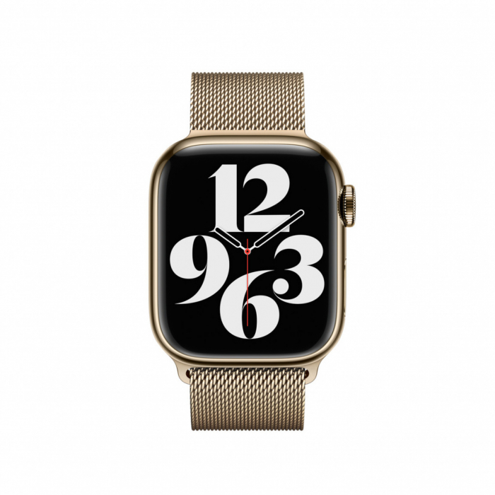 Apple Watch 41mm Band: Gold Milanese Loop [3]