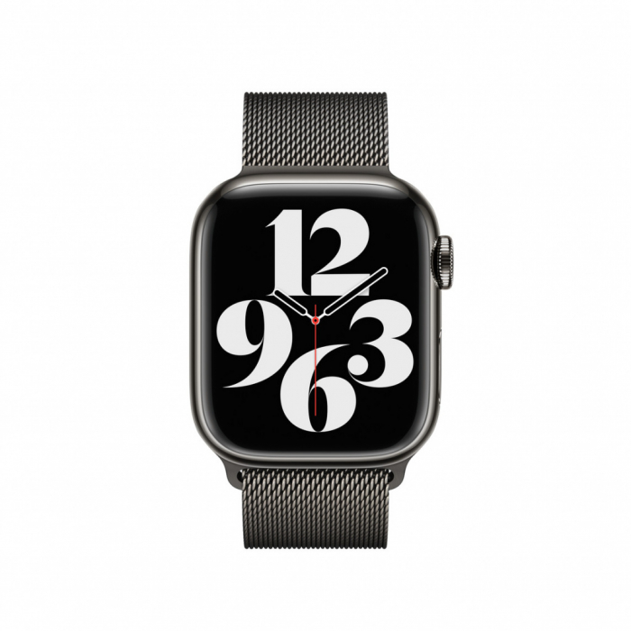 Apple Watch 41mm Band: Graphite Milanese Loop [3]