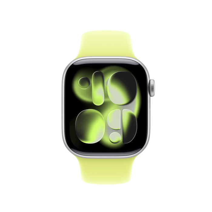 Apple Watch 42mm Band:  Neon Yellow Sport Band - S/M - SEASONAL [3]