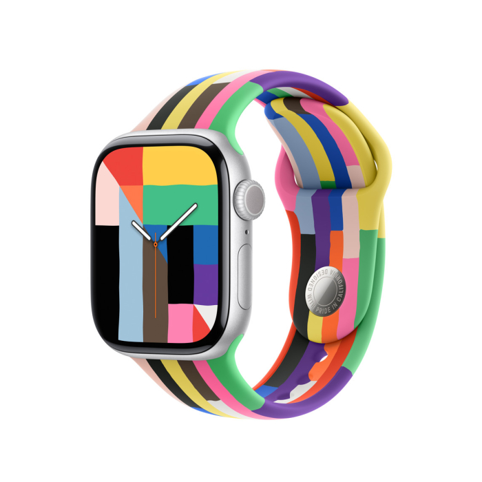 Apple Watch 42mm Band: Pride Edition Sport Band - M/L (SEASONAL) [3]
