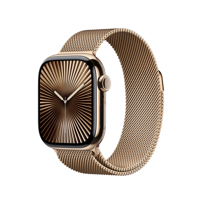Apple Watch 42mm Milanese Loop:  Gold Milanese Loop [3]