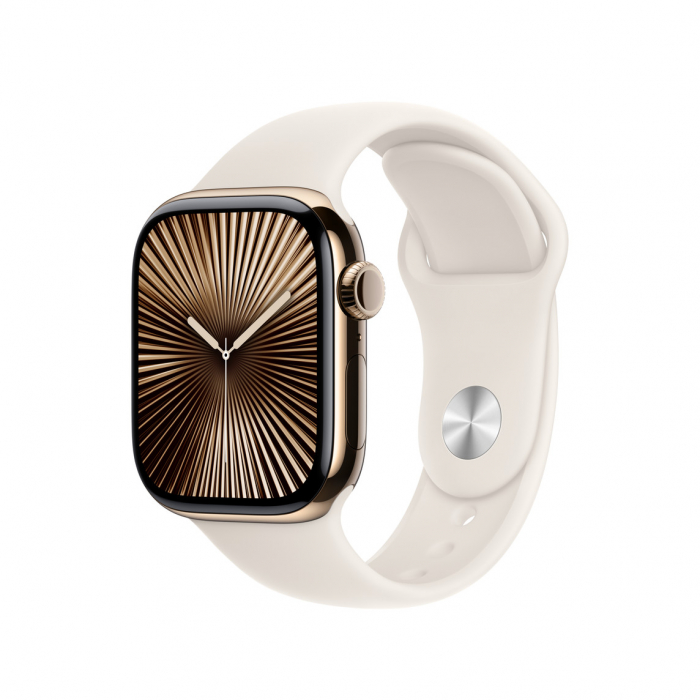 Apple Watch 42mm Sport Band:  Starlight Sport Band - S/M [2]