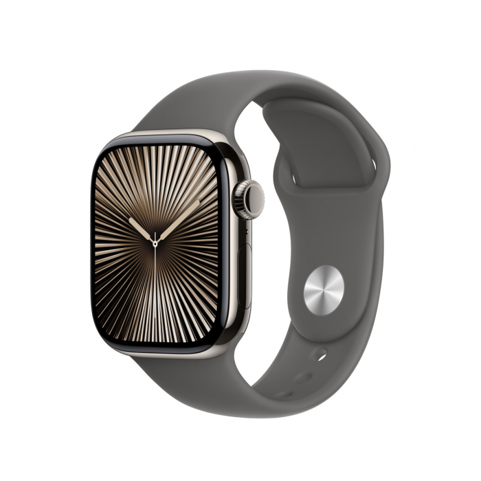 Apple Watch 42mm Sport Band:  Stone Gray Sport Band - S/M [3]
