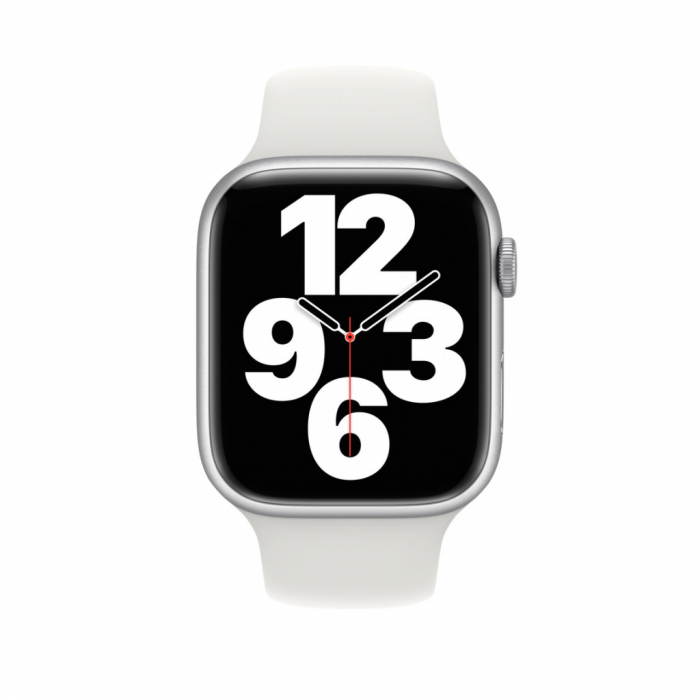 Apple Watch 45mm Band: White Sport Band [3]