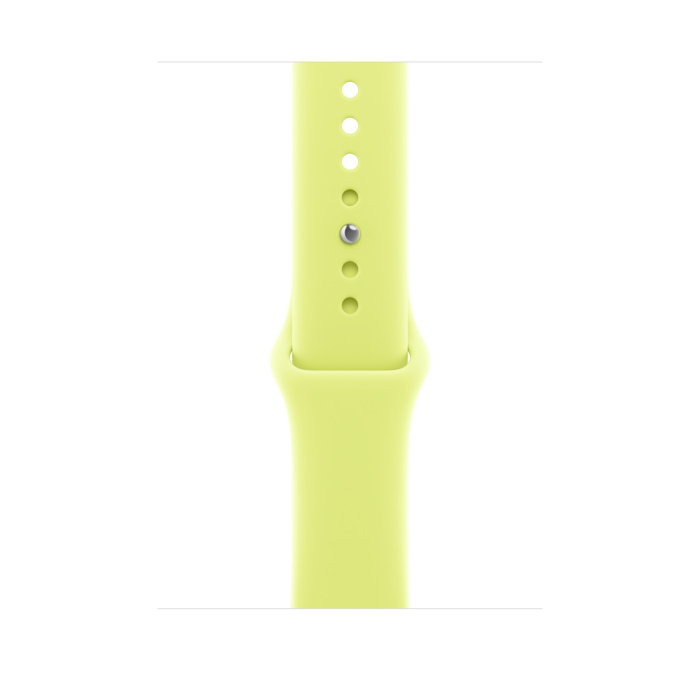 Apple Watch 46mm Band:  Neon Yellow Sport Band - M/L - SEASONAL [1]