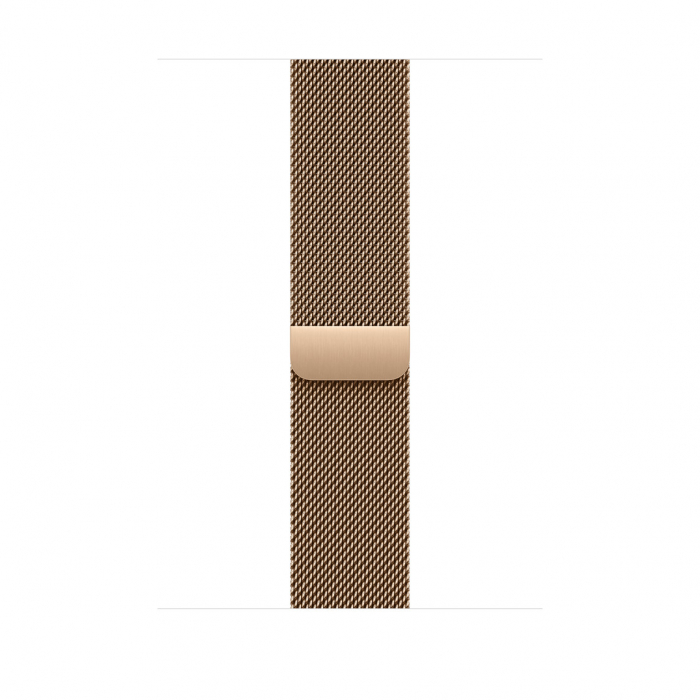 Apple Watch 46mm Milanese Loop:  Gold Milanese Loop - S/M [1]