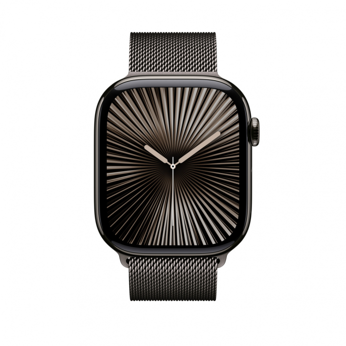 Apple Watch 46mm Milanese Loop:  Slate Milanese Loop - S/M [3]