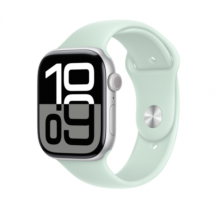 Apple Watch 46mm Sport Band: Aquamarine Sport Band - S/M (SEASONAL) [2]