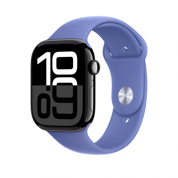 Apple Watch 46mm Sport Band: Periwinkle Sport Band - S/M (SEASONAL) [3]