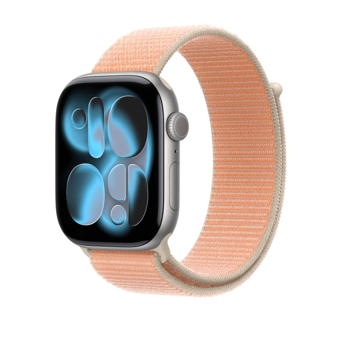 Apple Watch 46mm Sport Loop: Cantaloupe Sport Loop (SEASONAL) [3]