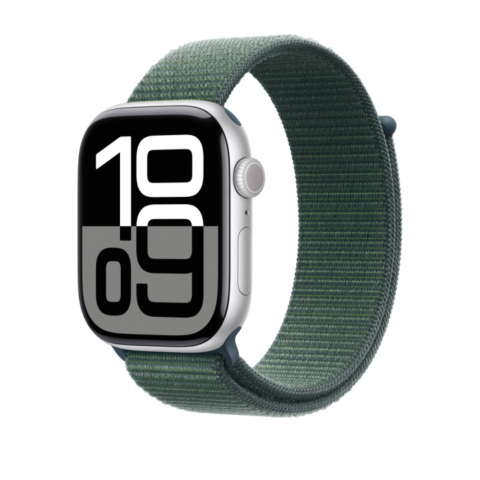 Apple Watch 46mm Sport Loop:  Lake Green Sport Loop [2]