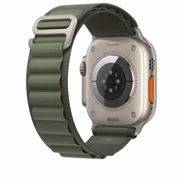 Apple Watch 49mm Band: Green Alpine Loop - Medium [4]