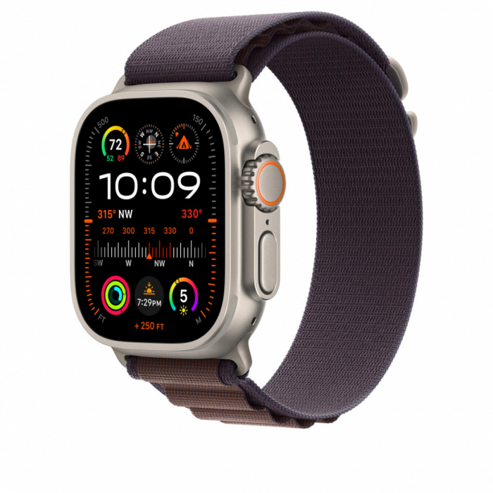 Apple Watch 49mm Band: Indigo Alpine Loop - Medium [2]