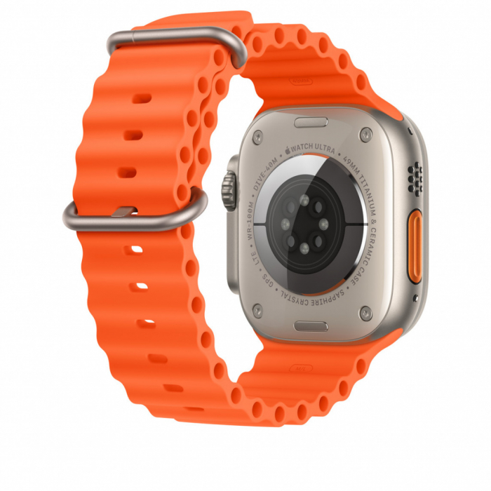 Apple Watch 49mm Band: Orange Ocean Band Extension [4]