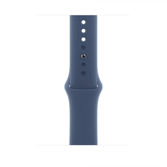 Apple Watch S10 Cellular 42mm Silver Alu Case with Denim Sport Band - M/L [3]