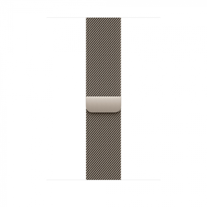 Apple Watch S10 Cellular 46mm Natural Titanium Case with Natural Milanese Loop - M/L [3]