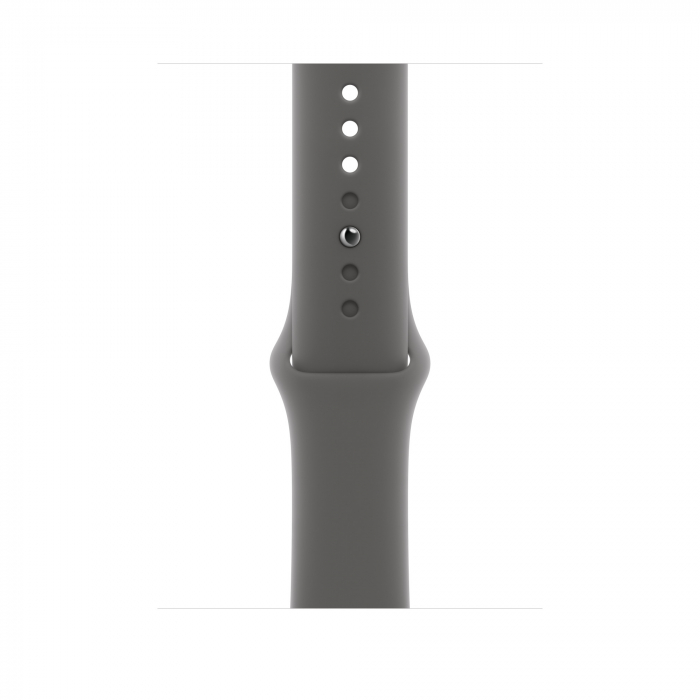 Apple Watch S10 Cellular 46mm Natural Titanium Case with Stone Grey Sport Band - S/M [3]