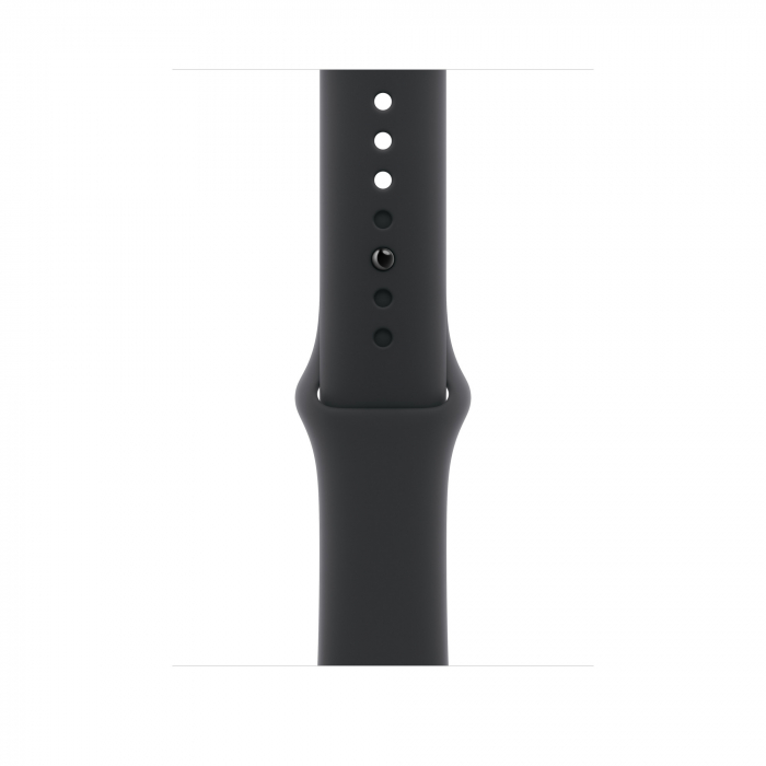 Apple Watch S10 Cellular 46mm Slate Titanium Case with Black Sport Band - S/M [2]