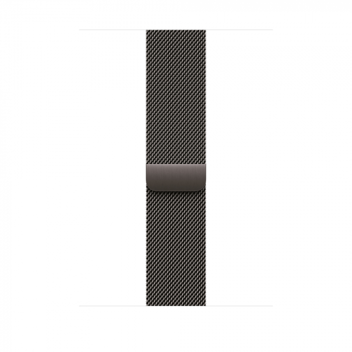 Apple Watch S10 Cellular 46mm Slate Titanium Case with Slate Milanese Loop - M/L [3]