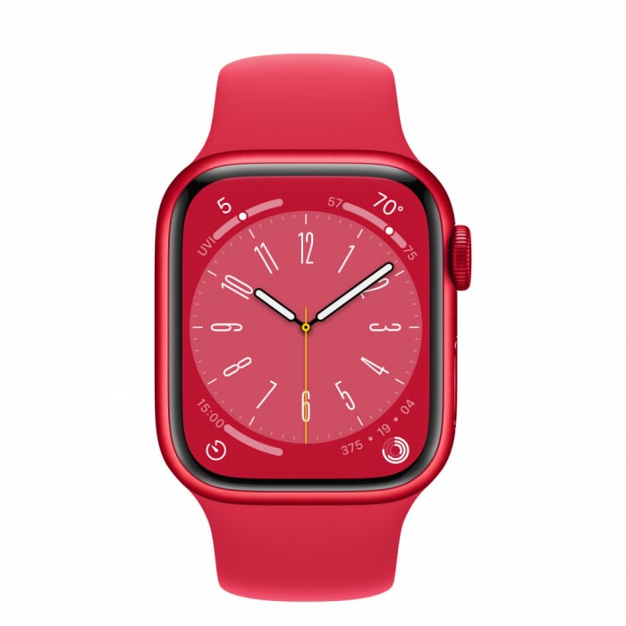 Apple Watch S8 GPS 41mm (PRODUCT)RED Aluminium Case with (PRODUCT)RED Sport Band - Regular [2]