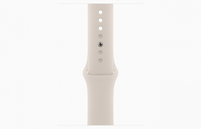 Apple Watch SE2 v2 Cellular 44mm Starlight Alu Case w Starlight Sport Band - M/L [3]