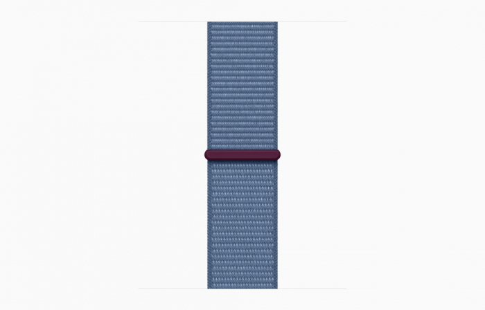 Apple Watch SE2 v2 GPS 40mm Silver Alu Case w Winter Blue Sport Loop [3]