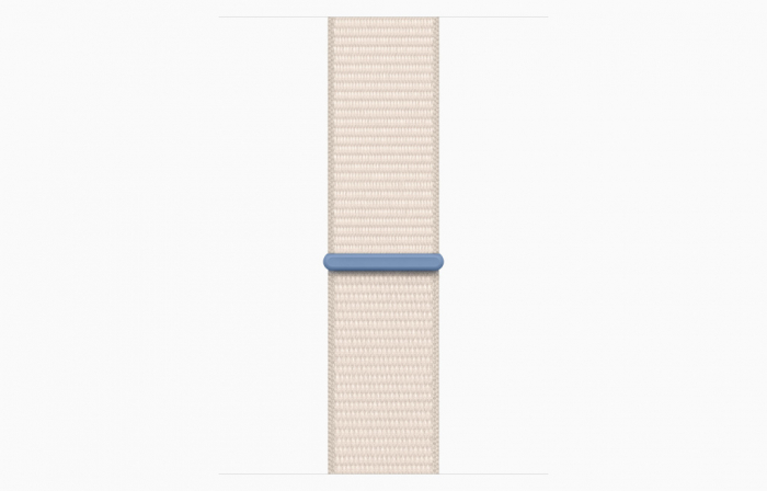 Apple Watch SE2 v2 GPS 44mm Starlight Alu Case w Starlight Sport Loop [3]