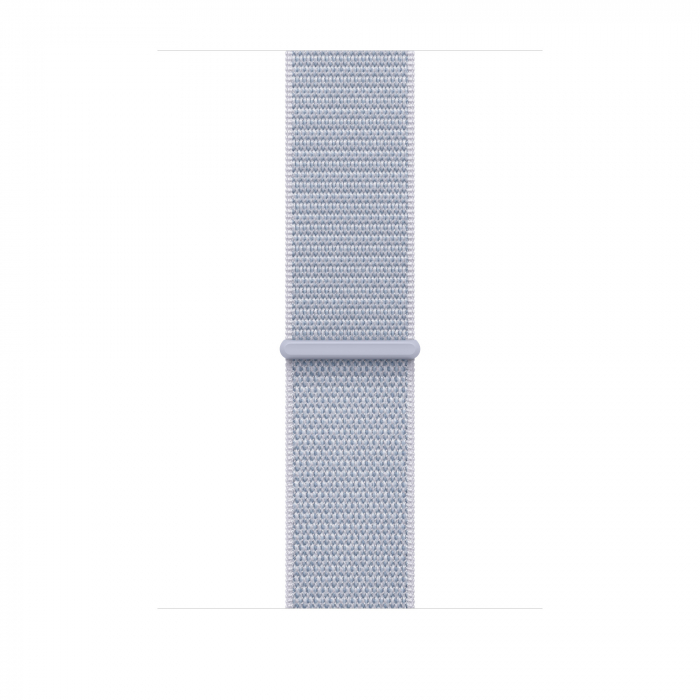 Apple Watch SE2 v3 Cellular 44mm Silver Alu Case with Blue Cloud Sport Loop [2]