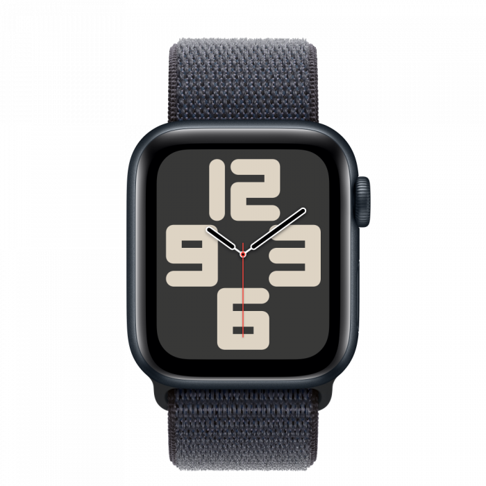 Apple Watch SE2 v3 GPS 40mm Midnight Alu Case with Ink Sport Loop [3]