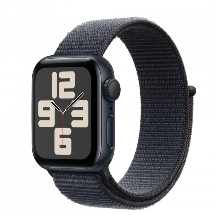 Apple Watch SE2 v3 GPS 40mm Midnight Alu Case with Ink Sport Loop [1]