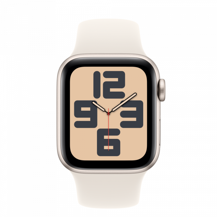 Apple Watch SE2 v3 GPS 40mm Starlight Alu Case with Starlight Sport Band - M/L [3]