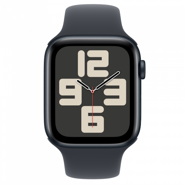 Apple Watch SE2 v3 GPS 44mm Midnight Alu Case with Midnight Sport Band - M/L [2]