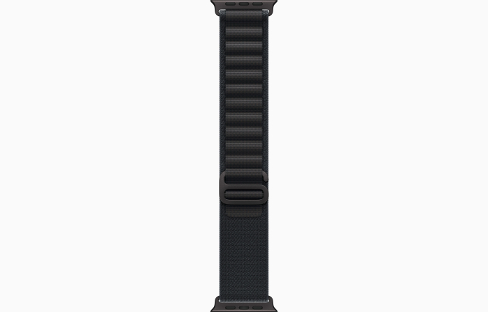 Apple Watch Ultra 3 Cellular 49mm Black Titanium Case with Black Alpine Loop - Medium [2]