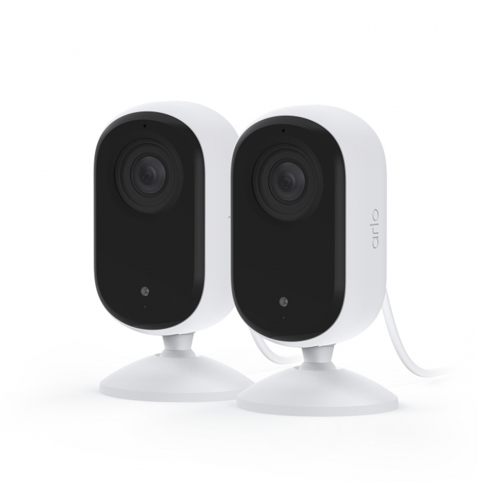 Arlo Essential (Gen.2) 2K Indoor Security Camera - 2 Camera Kit - White [1]